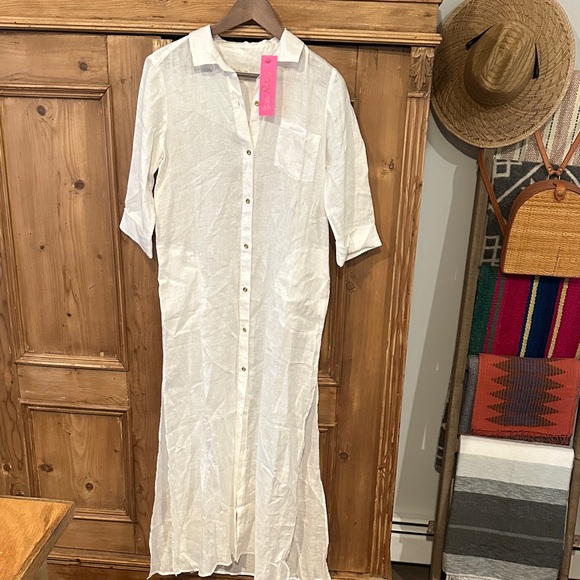 Lilly Pulitzer Natalie Maxi Swim Cover Up - Picture 3 of 8